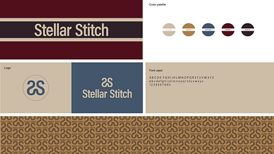 Logo design for Stellar Stitch! branding design graphic design illustration logo ui