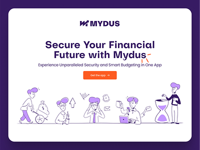 Mydus - AI Smart Budgeting App ai ai design app app design app ui branding design finance graphic design illustration logo product design service design ui ux