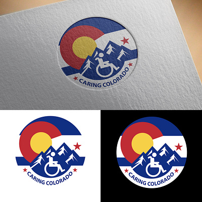 Logo Caring Colorado , a business in United States branding graphic design logo