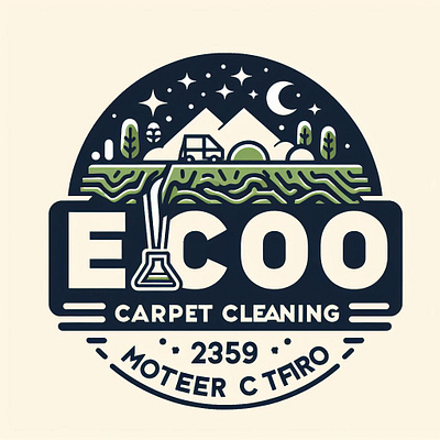 Carpet Cleaning Logo Demo graphic design logo
