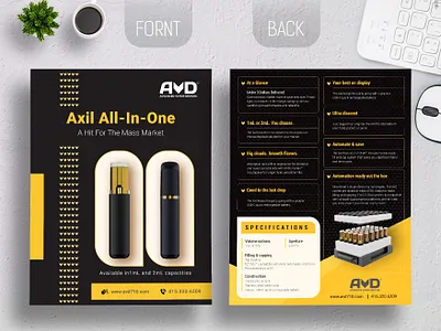 Product Bifold Brochure psd template