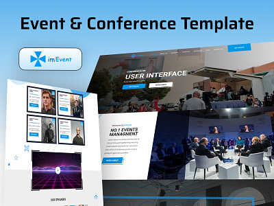 Responsive HTML5 Template for Events and Conferences 3d branding conference website templates event management template event templates free template graphic design htm5 template html5 online event templates online website templates trending website