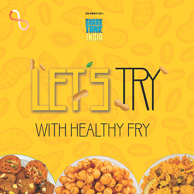 branding for LET'S TRY_FOODS branding graphic design logo