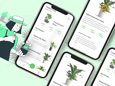 BloomBuddy - The Plant Care App 🍃📱 android app app app design app development ios app mobile app plant plant app plant care app uiux