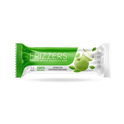 Bar Packaging - Protein Chocolate bar design fresh green packaging