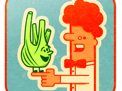 Fennel Guy character illustration illustrator