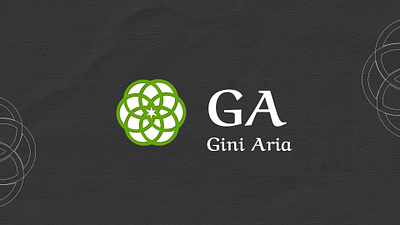 Gini Aria Logo Design branding design graphic design logo typography ui ui design ux design