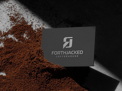 Logo Designed for Forthjacked Coffeehouse branding design illustration ux vector webdesign