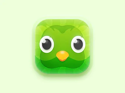 Day 19 - Duolingo 🍬 3d illustration 3d logo app icon application art branding character graphic design icon illustration logo ui design visual design