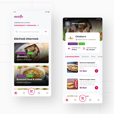 Deligo - App Redesign mobile app redesign ui