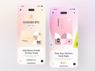Crypto Wallet App Design application awsmd banking blockchain app card coin crypto swap cryptocurrency fintech ico mobile mobile app payments solana startup swap token ui ux wallet web3