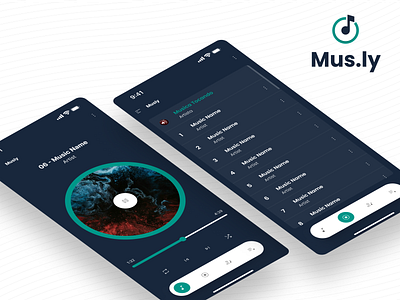 Musly App branddesign branddesigner branding design graphic design identidade visual illustration logo ui ui design ui designer ui trends ui ux ux design ux designer vector