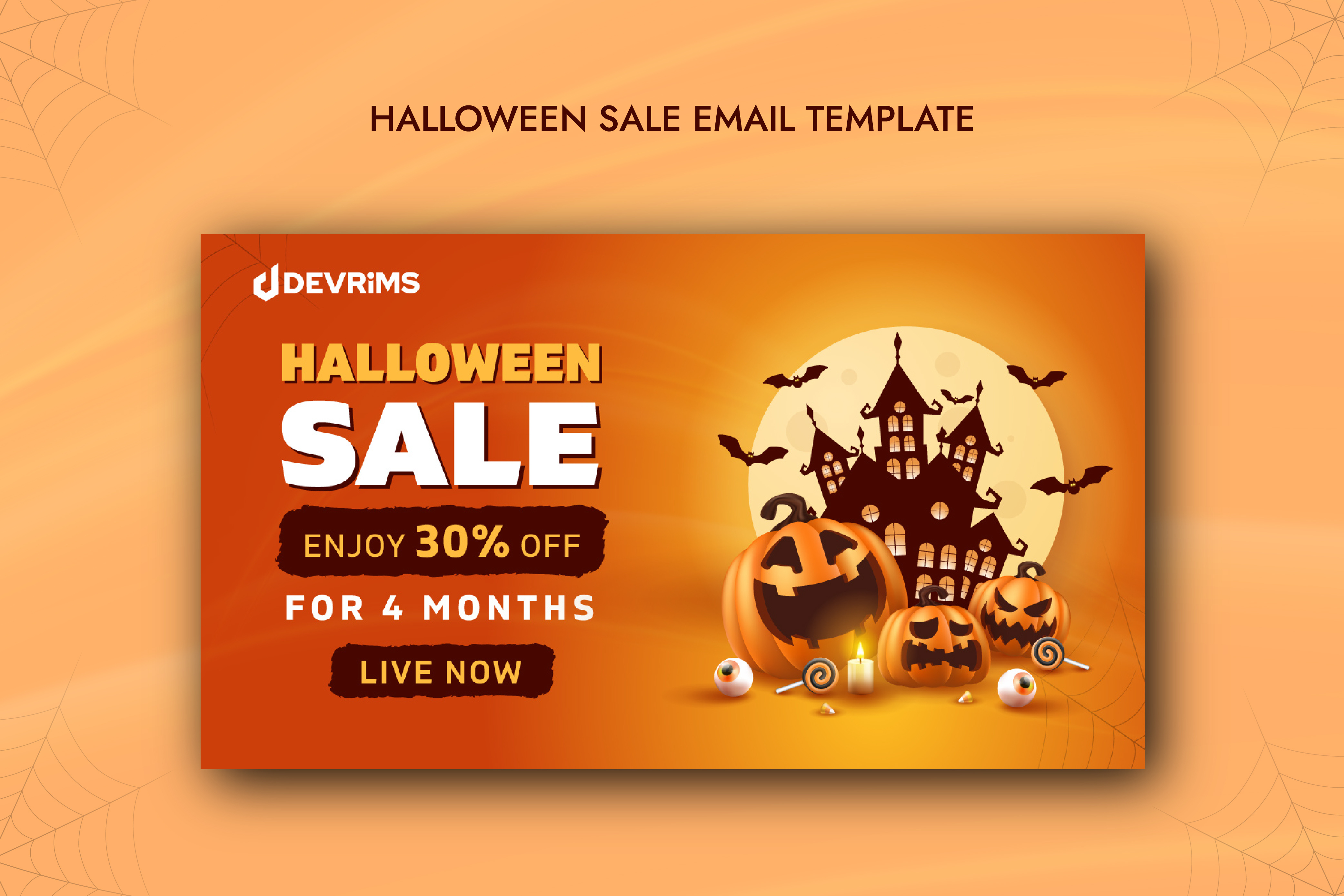 DEVRIMS - HALLOWEEN SALE CAMPAIGN 2023 by Mubashir Anwar on Dribbble