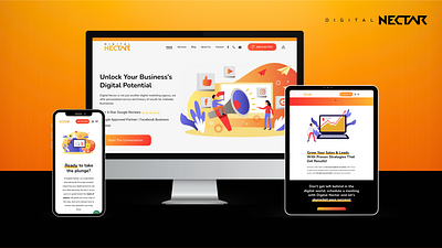 Digital Nectar Website Design