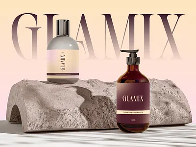 GLAMIX - A Cosmetic Store Brand Design beauty beauty products branding codiant cosmetic products cosmetics design ecommerce ecommerce apps ecommerce development ecommerce solutions ecommerce website fashion graphic design illustration logo make up mobile app skin care ui ux