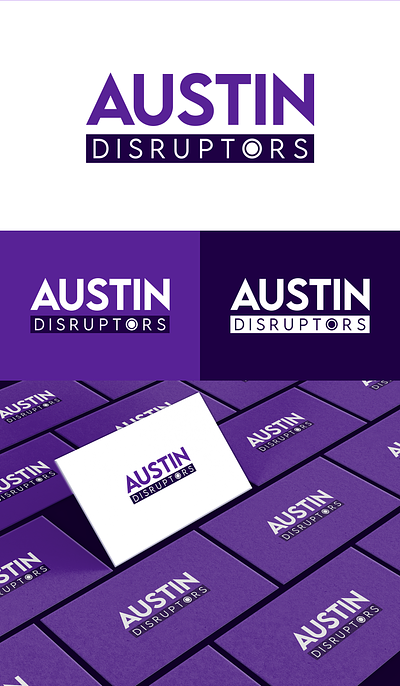 Austin Disruptors branding logo