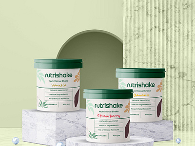 Nutrishake / Branding and Packaging Design branding colordesk creative label design modern logo modern packaging design nutra packaging design packaging trend 2024