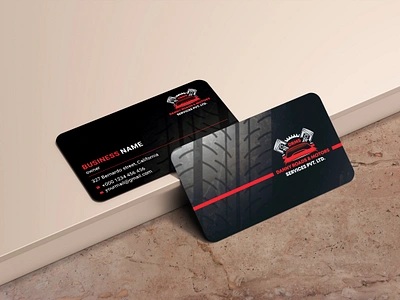 Danny motors Business card. branding business card graphic design