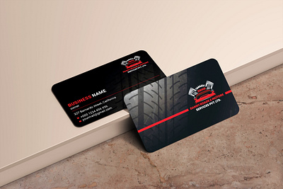 Danny motors Business card. branding business card graphic design