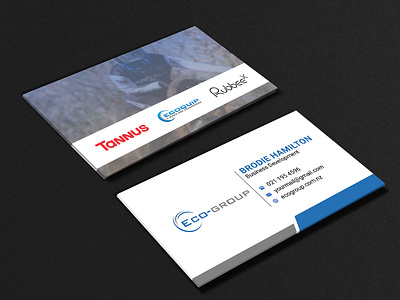 Brodie Hamilton business card. branding business card graphic design