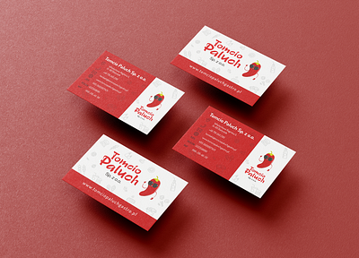 Tomcio Paluch Business Cards branding dtp graphic design print