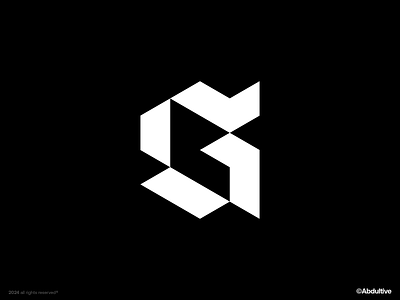 monogram letter G logo exploration .009 brand branding design digital geometric graphic design icon letter g logo marks minimal modern logo monochrome monogram negative space