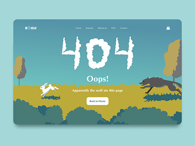 Page 404 - a bookstore for children books children design design concept graphic design page 404 shop ui ux