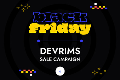 DEVRIMS | BLACK FRIDAY SALE CAMPAIGN 2023 branding graphic design logo