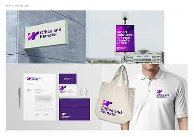 Office and Remote Logo & Branding