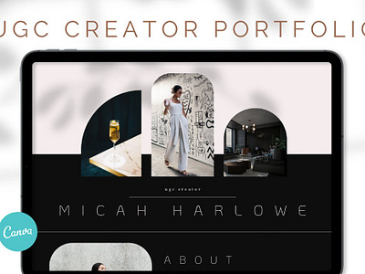 UGC Creator Media Kit Portfolio Site boho canva template canva ugc site feminine influencer influencer media kit media kit minimanlist modern ugc canva website ugc content creator ugc creator ugc creator portfolio ugc portfolio ugc portfolio website ugc template ugc website ugc website template