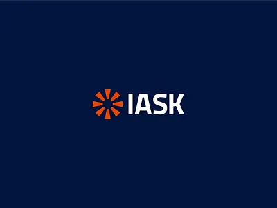 IASK - Logo Design & Visual Identity abstractlogo body health brand identity branding brandmark clean logo design energy entrepreneurship graphic design health kinesiology logo logo inspiration minimal design motion silicon valley startup tech logo