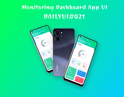 Modal For Monitoring Dashboard App UI - DailyUI Day021 user inte bmobile app dailyui dailyui021 dailyuichallenge design figma product design uiux user interface