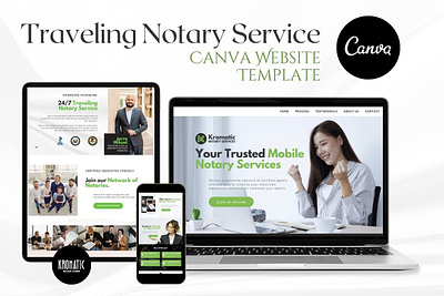 Traveling Notary Website Template