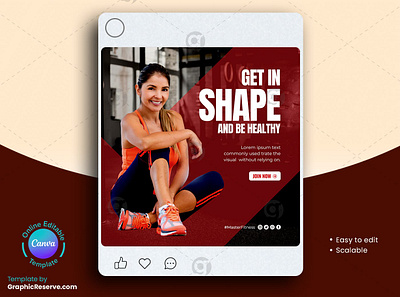 Fitness Gym Social Media Post Canva Template canva social media design canvas facebook posts fitness gym fitness gym facebook banner fitness gym social media banner fitness social media gym center social media design gym facebook banner gym instagram post gym social media post instagram post social media post social media post canva template