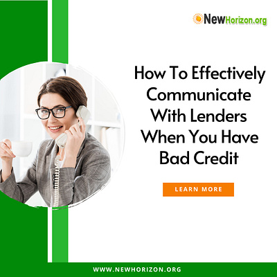 How To Communicate With Lenders When You Have Bad Credit 3d animation bad credit branding communication credit credit repair design graphic design illustration image infographics lenders logo motion graphics photography tips ui ux vector