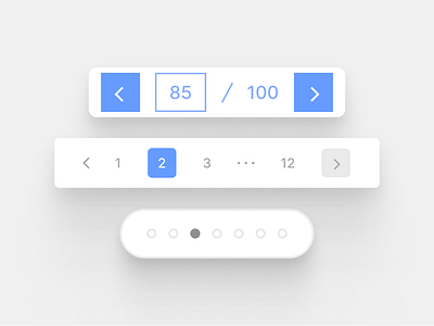 Pagination branding dailyui design graphic design illustration logo typography ui ux vector