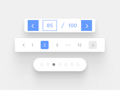 Pagination branding dailyui design graphic design illustration logo typography ui ux vector