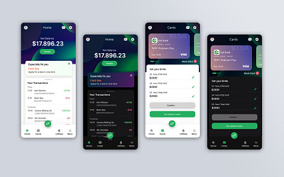 Banking app app banking ui ux