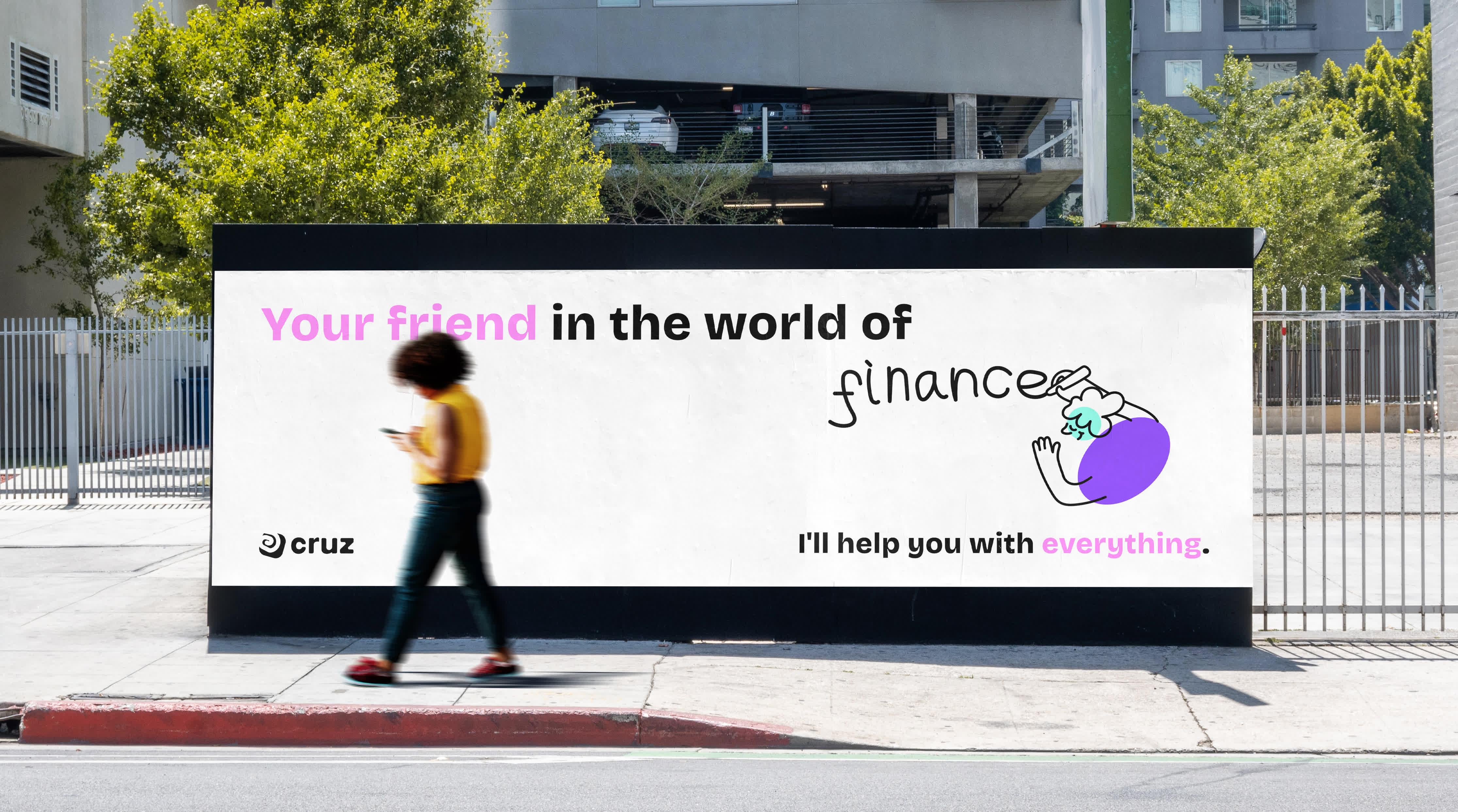 Cruz: banners bank banking banner billboard brand branding crypto cryptocurrency design finance fintech graphic design identity illustration logo poster product vector