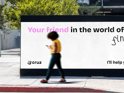 Cruz: banners bank banking banner billboard brand branding crypto cryptocurrency design finance fintech graphic design identity illustration logo poster product vector