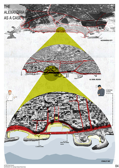 The Alexandria Coastal Road graphic design