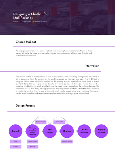 Design for Conversational UX ai artificial intelligence case study chatbot conversational ux project proposal ui ux