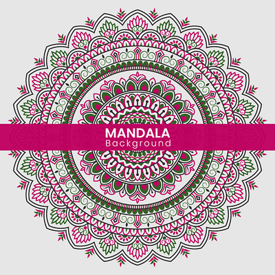Colorful mandala design. art background colorful creative design digital doddle graphic design illustration layout mandala modern template vector