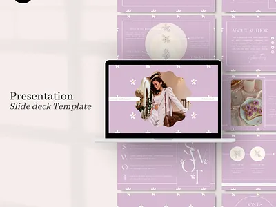 Lavender Haze canva slides canva template case study presentation slides ready slides research paper slide deck template thesis defense thesis template