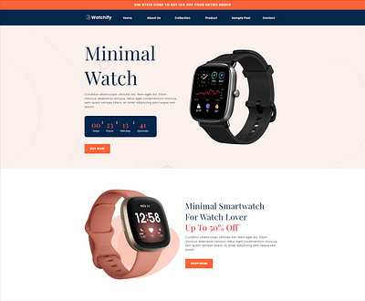 Watchify Pagefly Shopify Template shopify design shopify template shopify theme watch