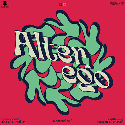 Alter Ego design graphic design illustration typography