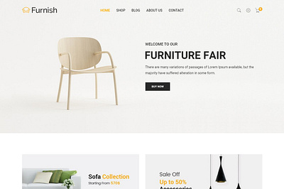 Furniture Shopify Theme - Furnish bootstrap clothes cookery digital electronics fashion flowers furniture html5 interior responsive shopping shopping sport sport technology