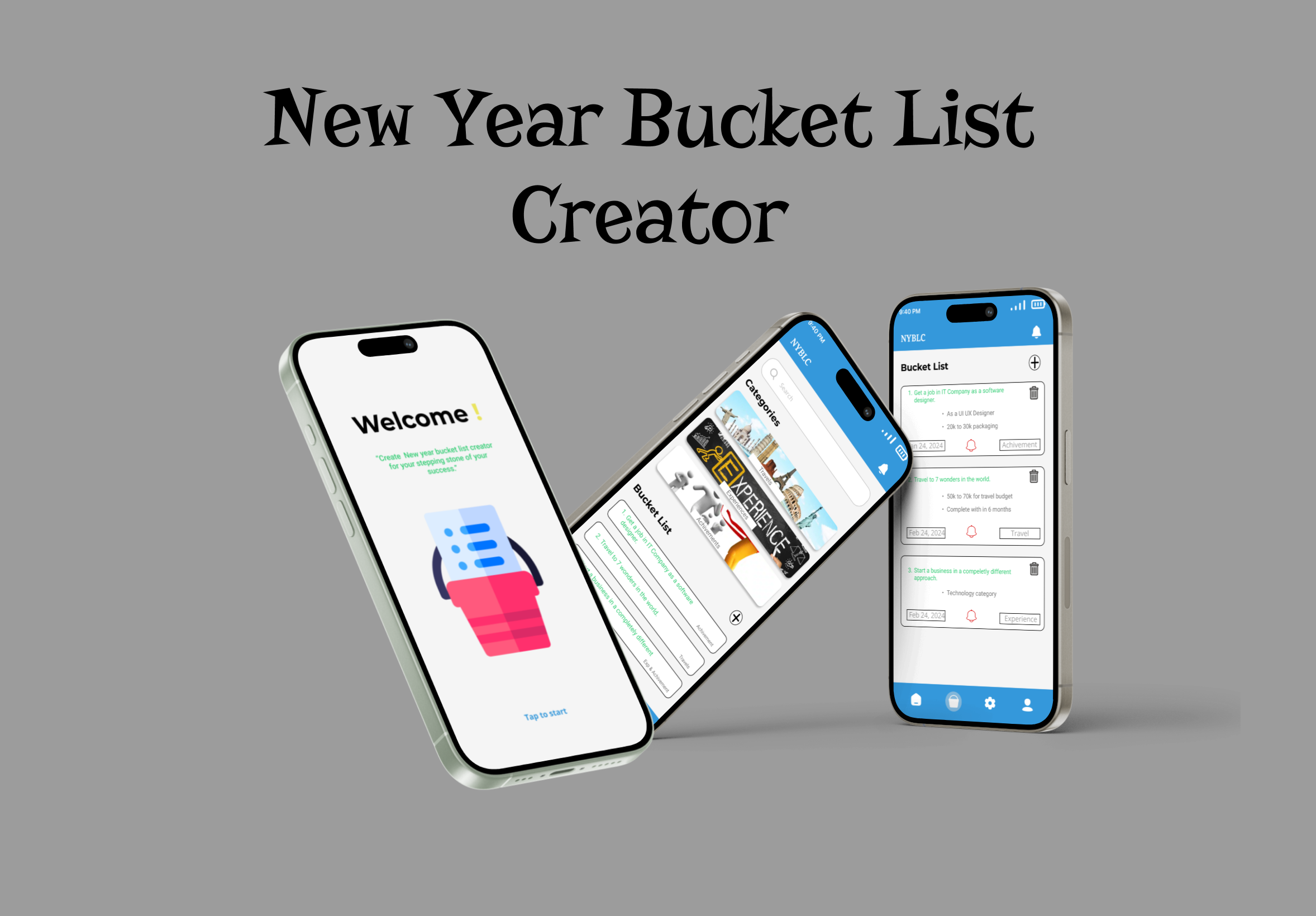 New Year Bucket List Creator guvi guvi guviuichallenge uichallenge