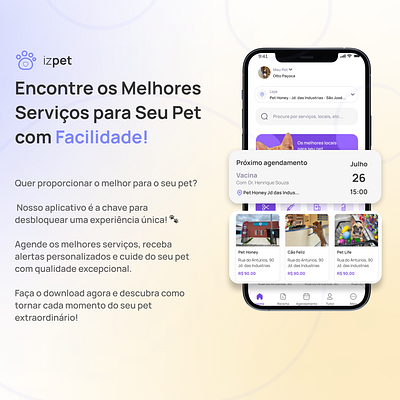 IZPET APP app figma pet ui ux