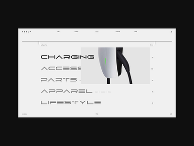 Tesla animation car design tesla ui ux